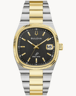 Load image into Gallery viewer, BULOVA Men&#39;s Stainless Steel Quartz Dress Watch with Black Dial
Colle
