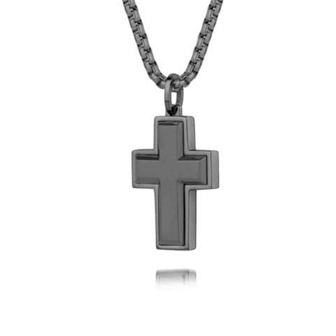 Black Stainless Steel Cross Pendant Necklace
 

PENDANT
Dimensions