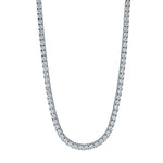 Load image into Gallery viewer, Stainless Steel with Cubic Zirconium 
Length: 20&quot;
