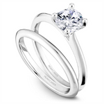Load image into Gallery viewer, White Gold Solitaire Mount