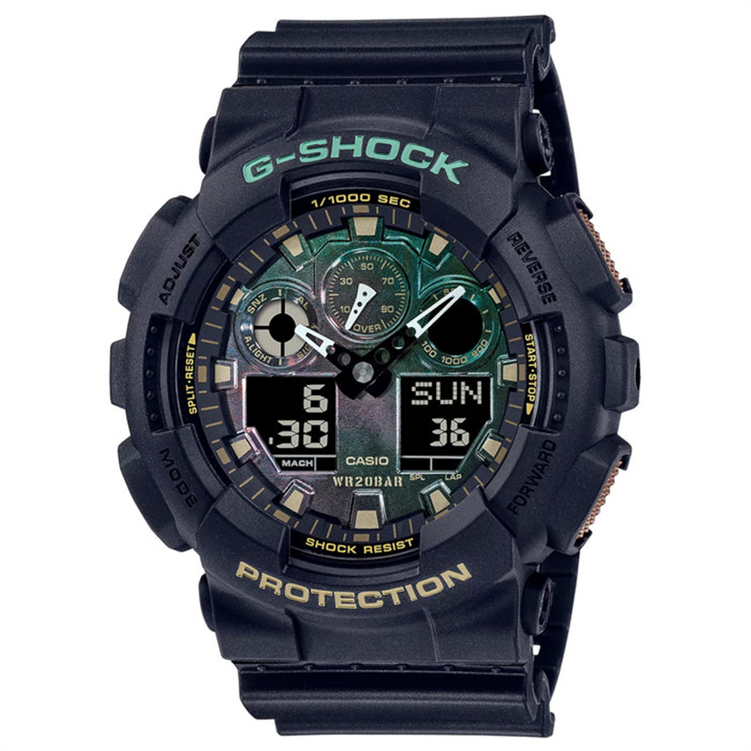 GSHOCK Men's Resin Analogue/Digital Sport Watch with Camo Dial