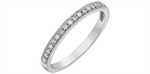 Load image into Gallery viewer, Lady&#39;s 10K White Gold Vintage Diamonds Band
Diamond Shape: Round
