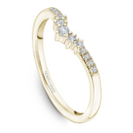 Load image into Gallery viewer, Lady&#39;s Yellow Gold Tiara Diamonds Band
Diamond Shape: Round
