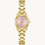 Load image into Gallery viewer, BULOVA Lady&#39;s Stainless Steel Quartz Dress Watch with Pink Dial
Colle
