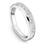 Load image into Gallery viewer, Lady's White Gold Channel Set Diamonds Band
Diamond Shape: Pear
Tota