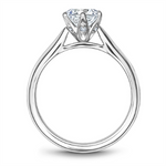 Load image into Gallery viewer, White Gold Solitaire Diamond Semi-Mount