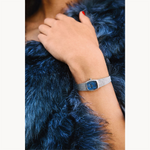 Load image into Gallery viewer, BULOVA Lady&#39;s Stainless Steel Quartz Dress Watch with Blue Dial
Colle
