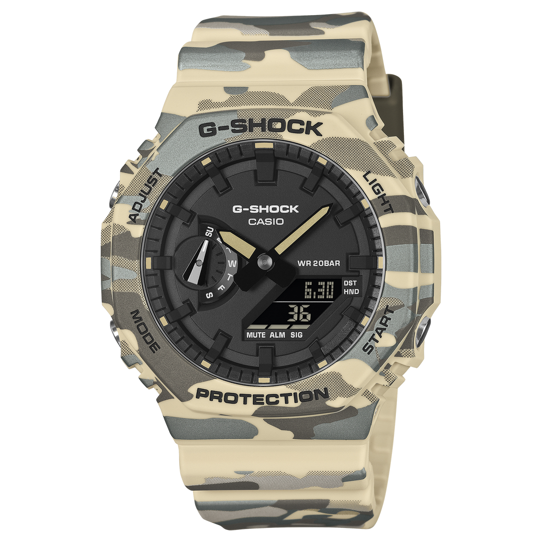 GSHOCK Men's Carbon Analogue/Digital Sport Watch with Black Dial
Coll