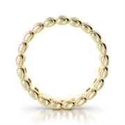 Lady's Yellow Gold Bezel Set Eternity Lab Diamonds Band
Diamond Shape: Baguette