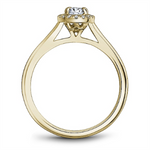 Load image into Gallery viewer, 14K Yellow Gold Halo Oval Diamond Engagement Ring
