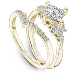 Load image into Gallery viewer, Yellow Gold Modern Diamond Semi-Mount
