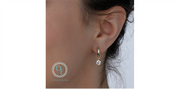 10K Yellow Gold Round Lab Diamonds Dangle Earrings
Total Diamonds: 1c