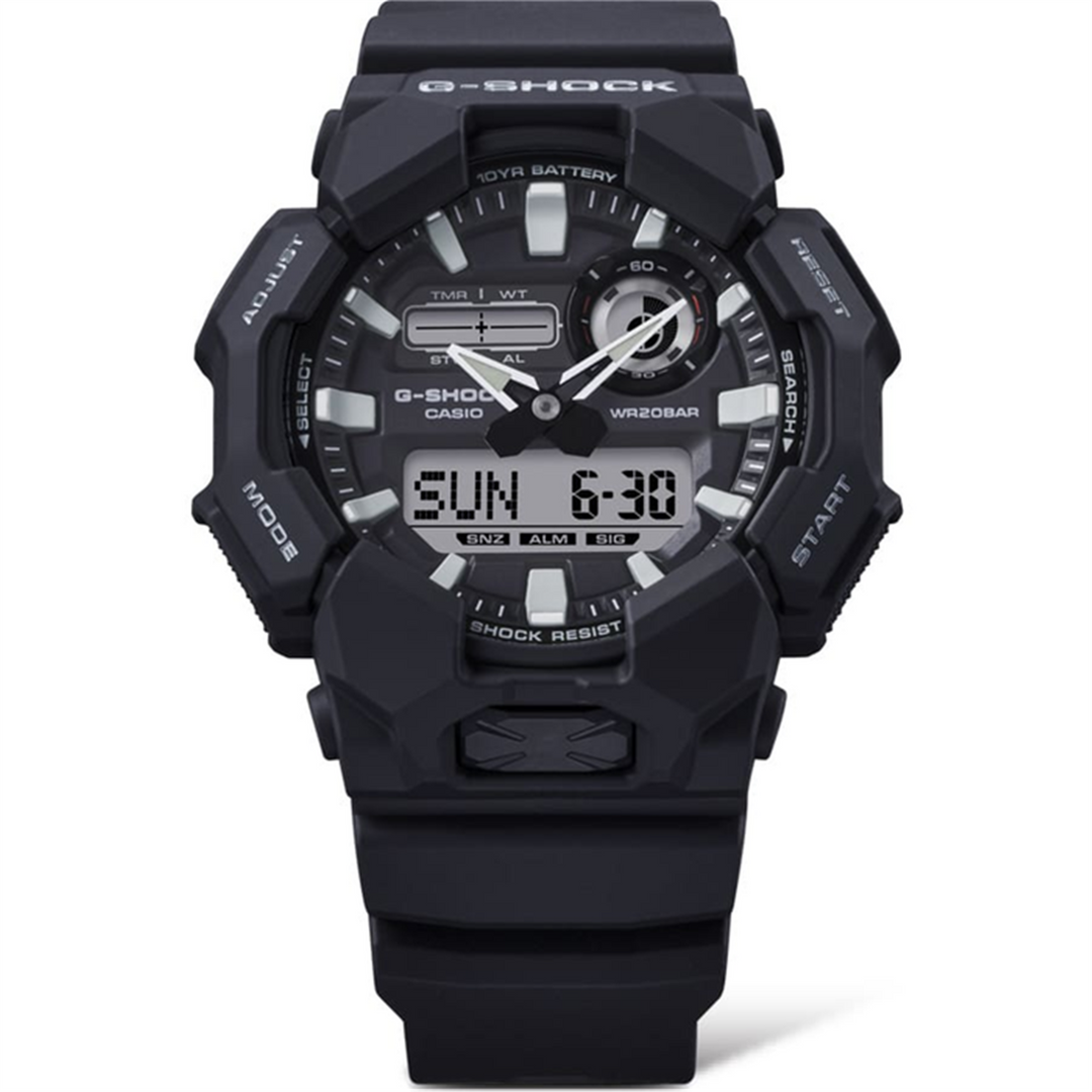 GSHOCK Men's Resin Analogue/Digital Sport Watch with Black Dial
Colle