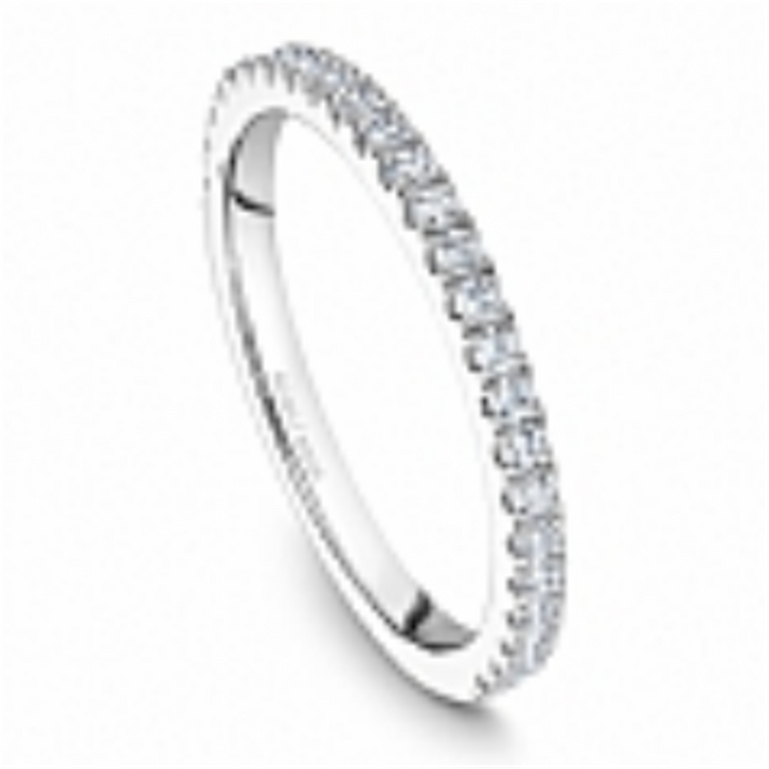 Lady's White Gold Prong Set Diamonds Band
Diamond Shape: Round