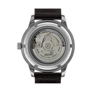 SEIKO Men's Stainless Steel Automatic Dress Watch with Brown Dial