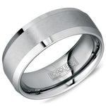 Load image into Gallery viewer, Grey Tungsten Band 
Width: 8mm
