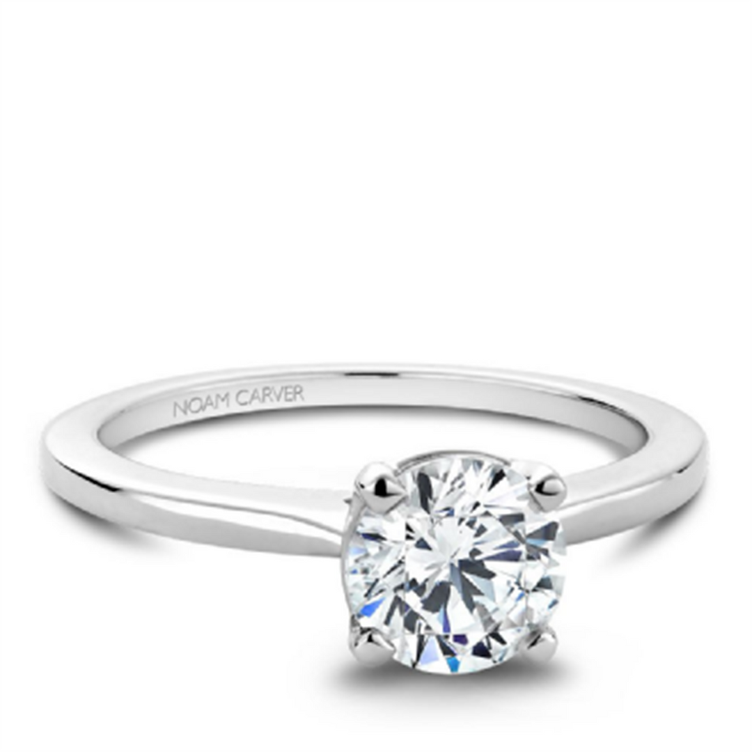 White Gold Solitaire Mount