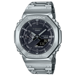 Load image into Gallery viewer, GSHOCK Men&#39;s Stainless Steel Solar Sport Watch with Black Dial
