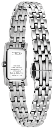 CITIZEN Lady's Stainless Steel Eco-Drive Dress Watch with Pink Dial
C