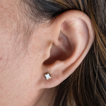 Load image into Gallery viewer, 10K Yellow Gold Clover Mother Of Pearls Stud Earrings
Primary Stone: