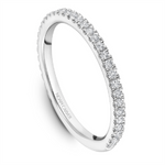 Load image into Gallery viewer, Lady's White Gold Prong Set Diamonds Band
Diamond Shape: Round