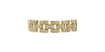 Load image into Gallery viewer, 10K Yellow Gold Diamonds Fancy Link Bracelet 
Total Diamonds: 1.75 ct
