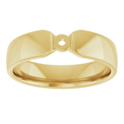 Yellow Gold Solitaire Engagement Ring Mount
Fits Centre: ct Stone
Sh