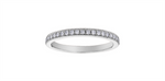 Load image into Gallery viewer, Lady&#39;s 10K White Gold Vintage Diamonds Band
Diamond Shape: Round
