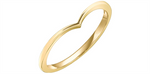 Load image into Gallery viewer, Lady&#39;s 10K Yellow Gold Curved Band
