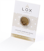 Load image into Gallery viewer, Earring Backings LOX-GOLD (2 pairs)