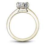 Load image into Gallery viewer, 14K White Gold Hidden Halo Diamond Semi-Mount