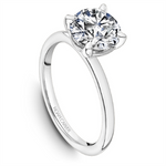 Load image into Gallery viewer, White Gold Solitaire Mount
