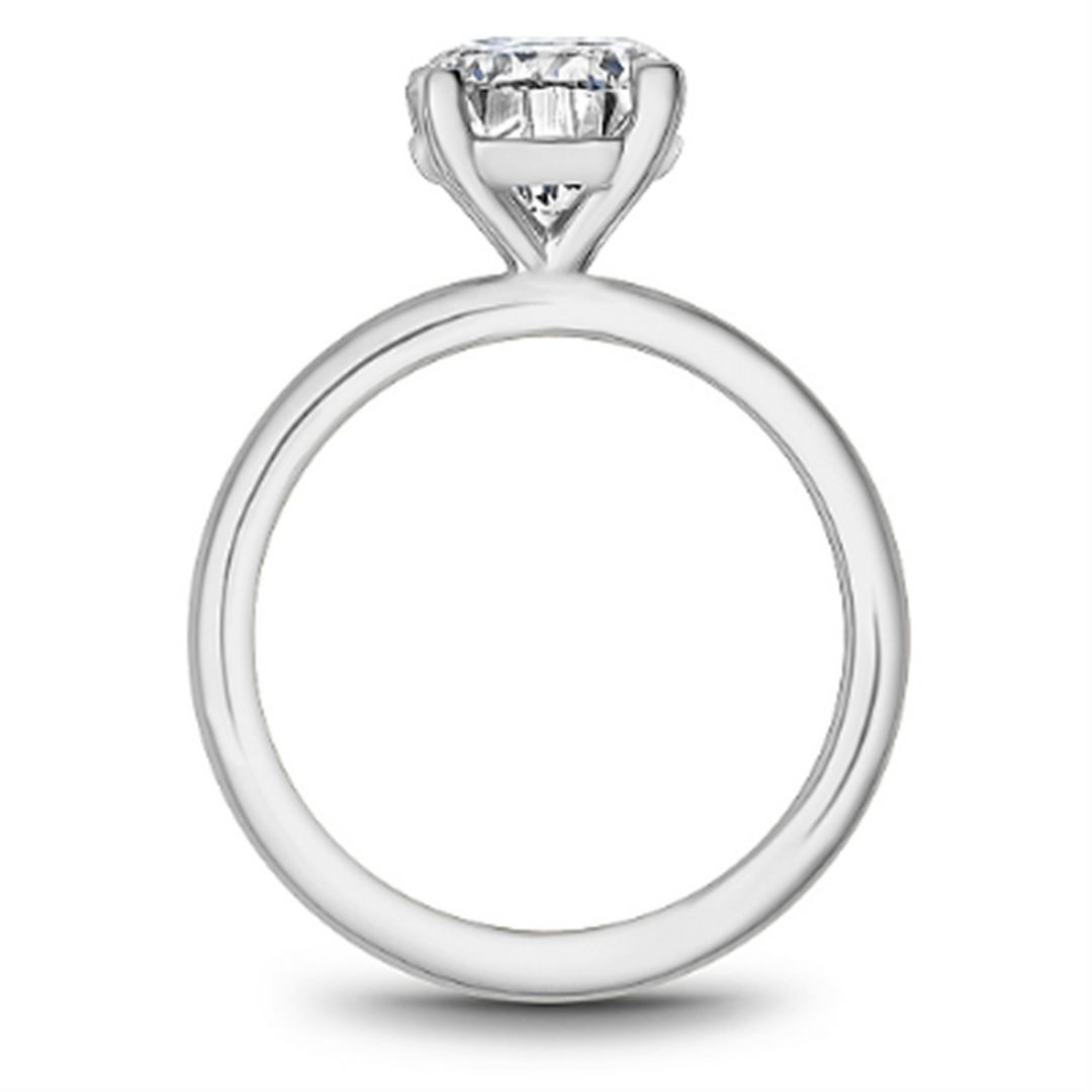 White Gold Solitaire Mount