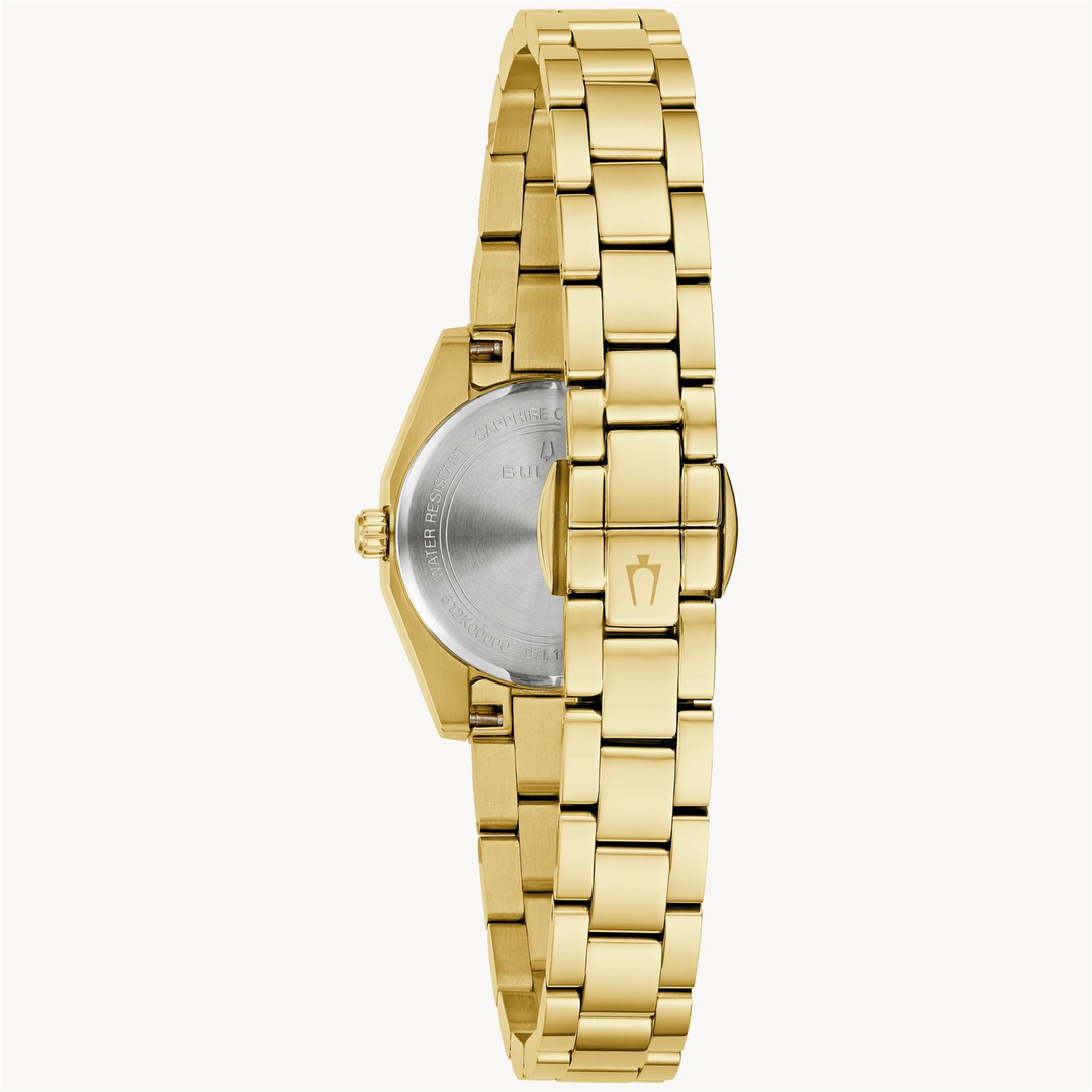 BULOVA Lady's Stainless Steel Quartz Dress Watch with Pink Dial
Colle