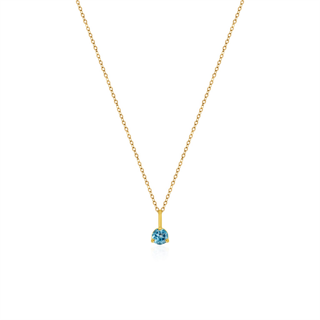 10K Yellow Gold Birthstone Pendant Necklace

PENDANT
Dimensions: 8.