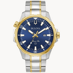 Load image into Gallery viewer, BULOVA Men&#39;s Stainless Steel Quartz Dress Watch with Blue Dial
Collec
