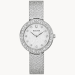 Load image into Gallery viewer, BULOVA Lady&#39;s Stainless Steel Quartz Dress Watch with Steel Dial
Coll
