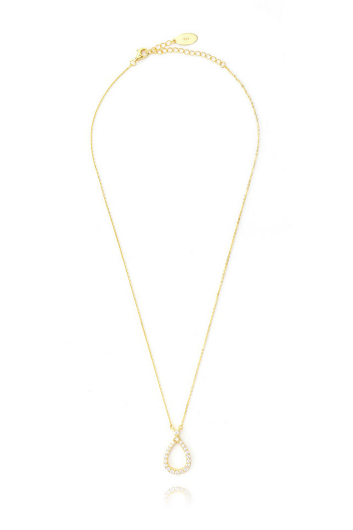 Yellow Sterling Silver Pear Polished Pendant Necklace

PENDANT
Ston