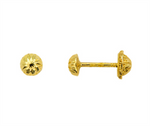 Load image into Gallery viewer, Kid's 10K Yellow Gold Round Stud Earrings

Dimensions: 4mm