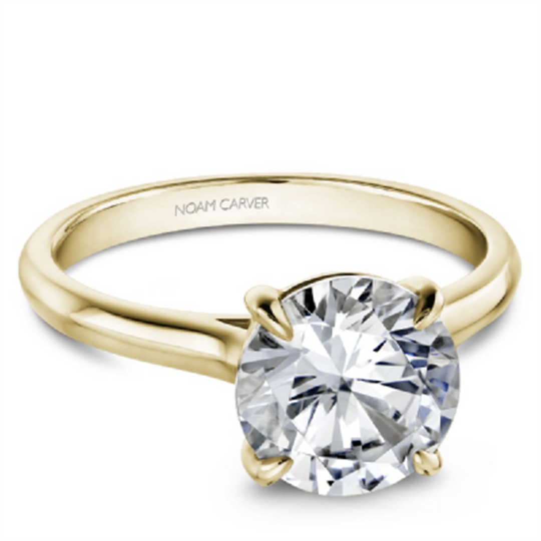 Yellow Gold Solitaire Mount