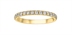 Load image into Gallery viewer, Lady&#39;s 14K Yellow Gold Prong Set Diamonds Band
Diamond Shape: Round
