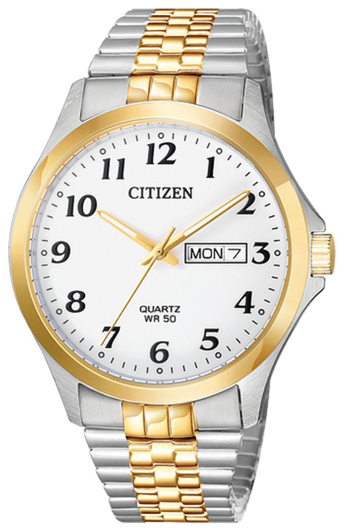 CITIZEN Men's Stainless Steel Quartz Dress Watch with White Dial
Coll