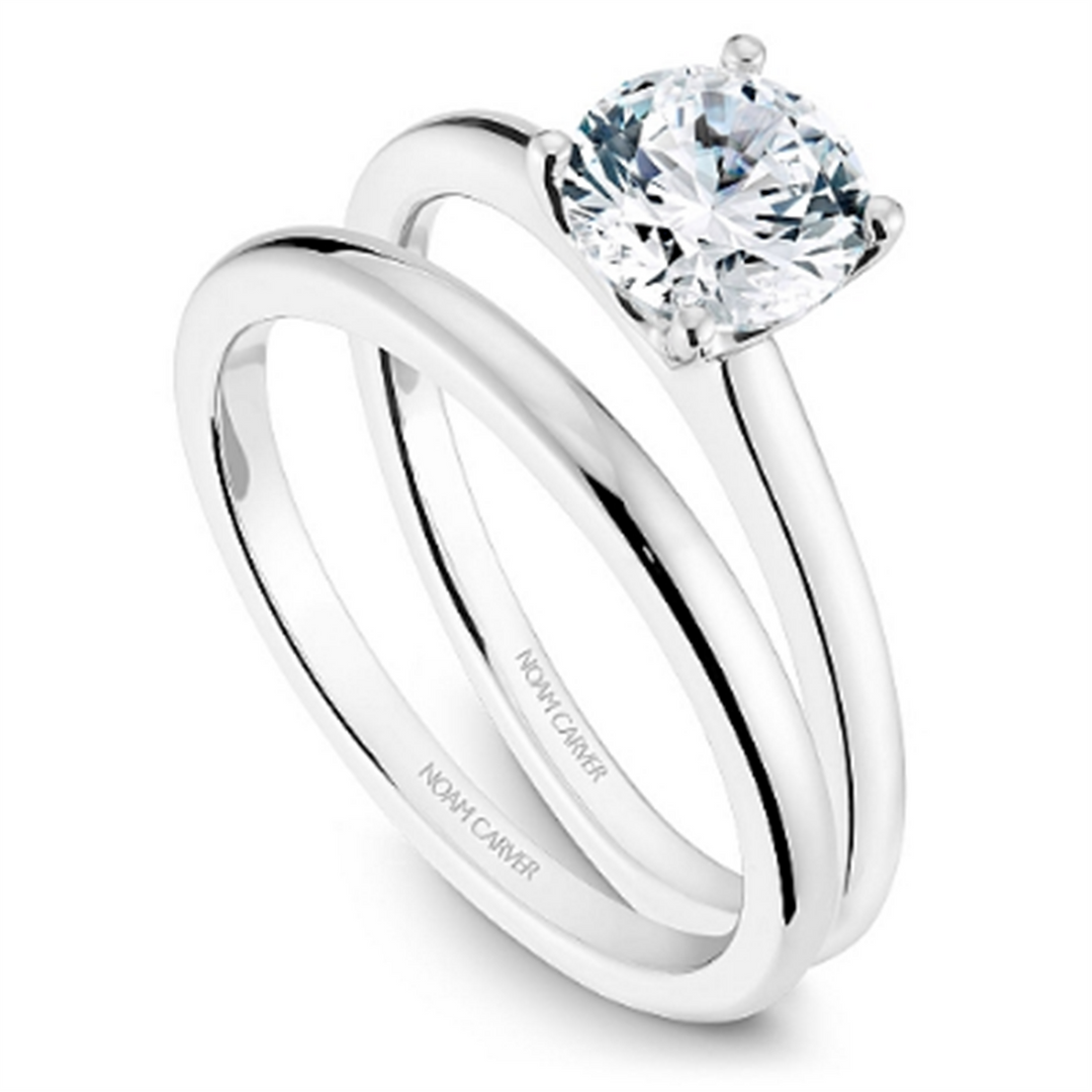 White Gold Solitaire Mount