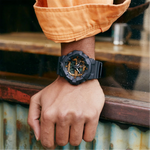 Load image into Gallery viewer, GSHOCK Men&#39;s Resin Analogue/Digital Sport Watch with Rusted Gold Dial
