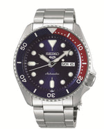 Load image into Gallery viewer, SEIKO5 Men&#39;s Stainless Steel Automatic Sport Watch with Blue Dial
