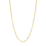 Load image into Gallery viewer, Gold Stainless Steel Sparkle Chain 
Length: 18&quot;
Width: 4mm
Finish:
