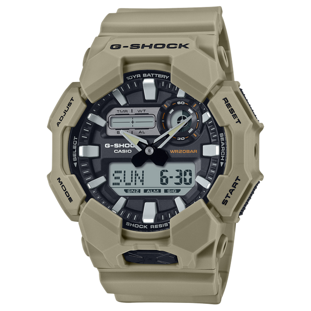 GSHOCK Men's Resin Analogue/Digital Sport Watch with Black Dial
Colle
