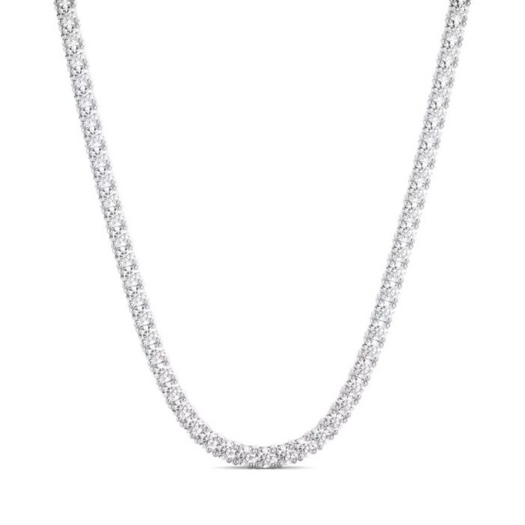 10K White Gold Lab Diamonds Tennis Necklace

Total Diamonds: 13.4ctt
