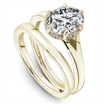 Load image into Gallery viewer, 14K White Gold Hidden Halo Diamond Semi-Mount
